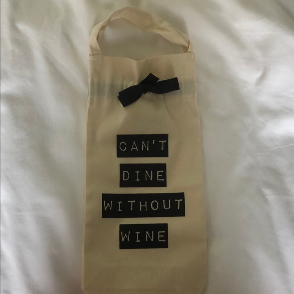 Wine bag with Bow